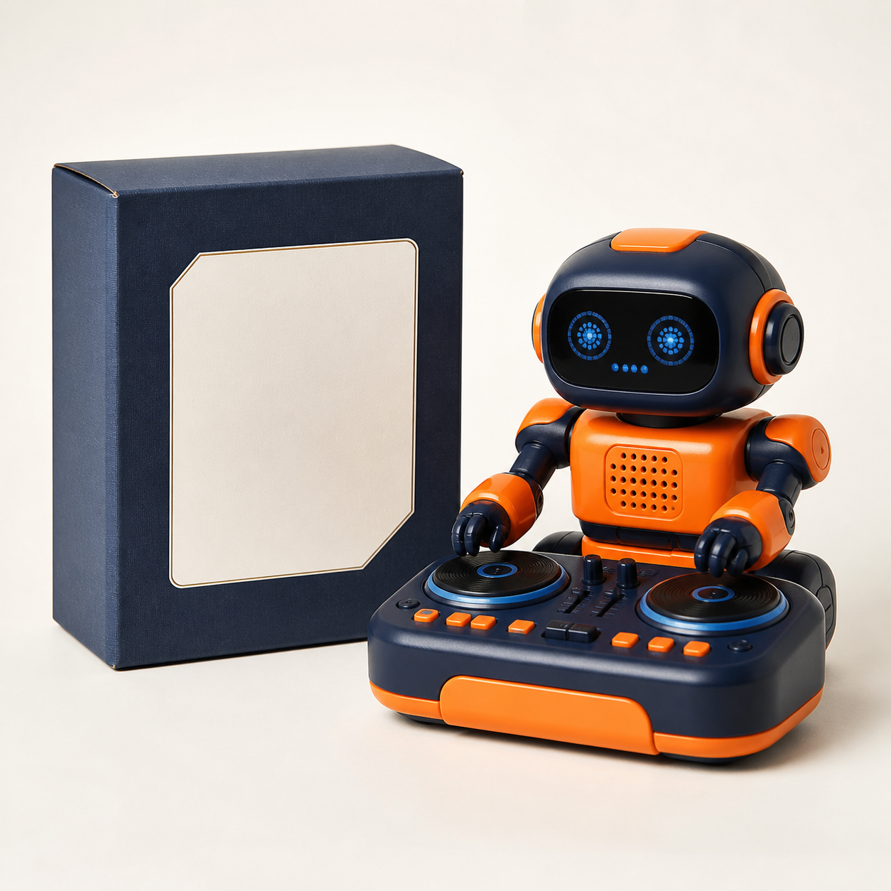Beat Bots DJ Series robot toy in PopWhim retail packaging