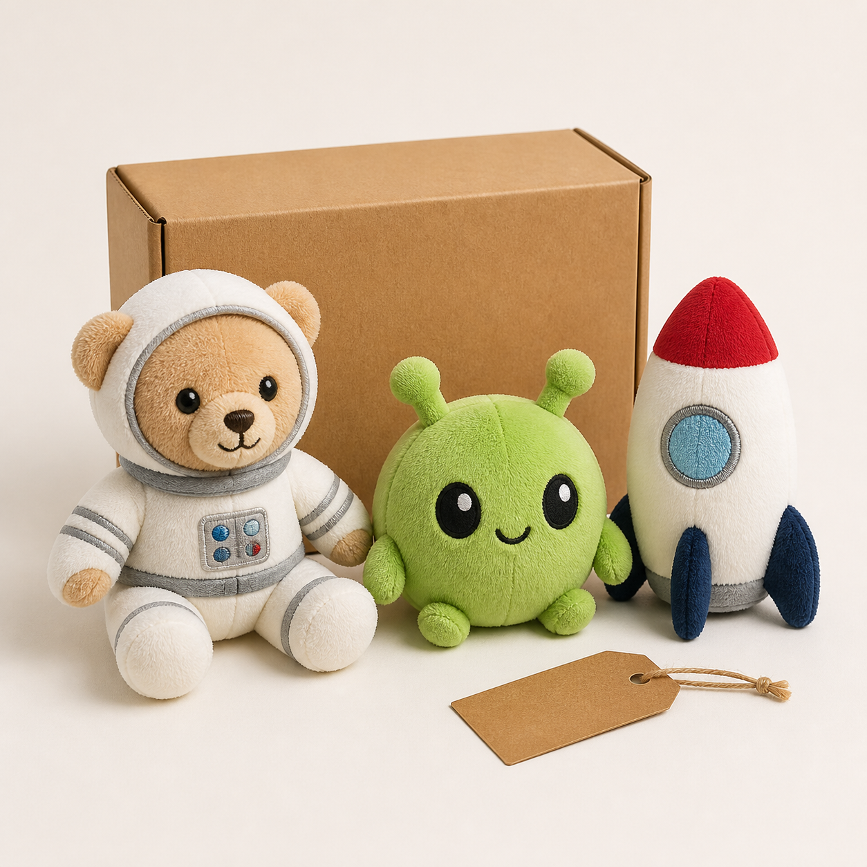 Plush Planet Pals colorful soft toy collection